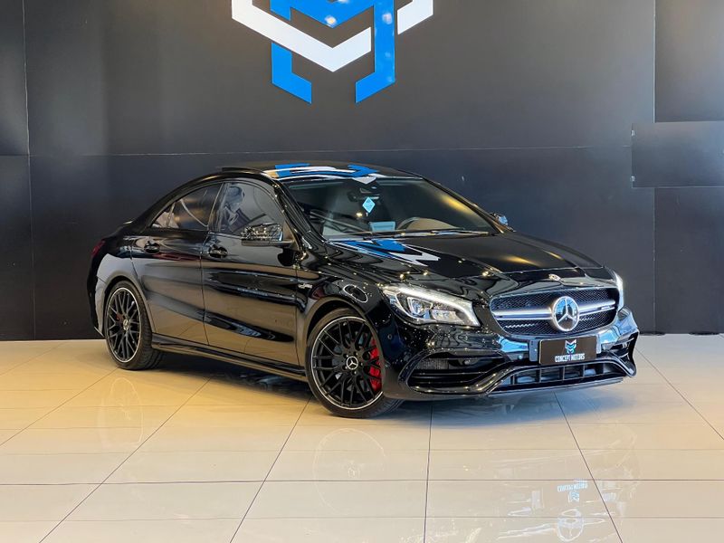 Mercedes-Benz Cla 45 AMG 4MATIC CGI 2.0 TB Aut. 2017/2018 CONCEPT MOTORS PASSO FUNDO / Carros no Vale