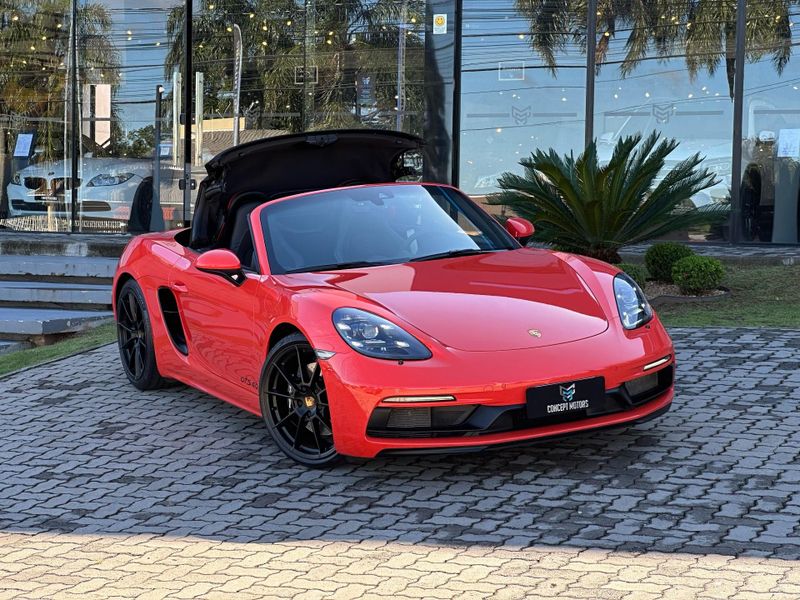 Porsche 718 Boxster GTS 4.0 400cv 2021/2021 CONCEPT MOTORS PASSO FUNDO / Carros no Vale