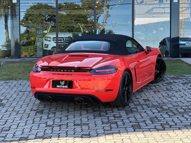 Porsche 718 Boxster GTS 4.0 400cv 2021/2021 CONCEPT MOTORS PASSO FUNDO / Carros no Vale