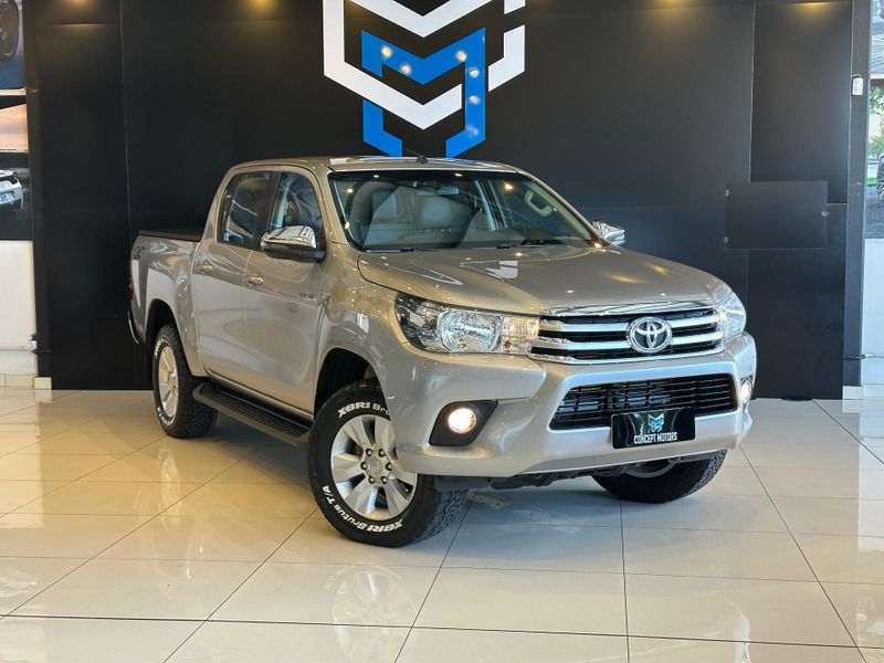 Toyota Hilux CD SRV 4×4 2.8 TDI Diesel Aut. 2018/2018 CONCEPT MOTORS PASSO FUNDO / Carros no Vale