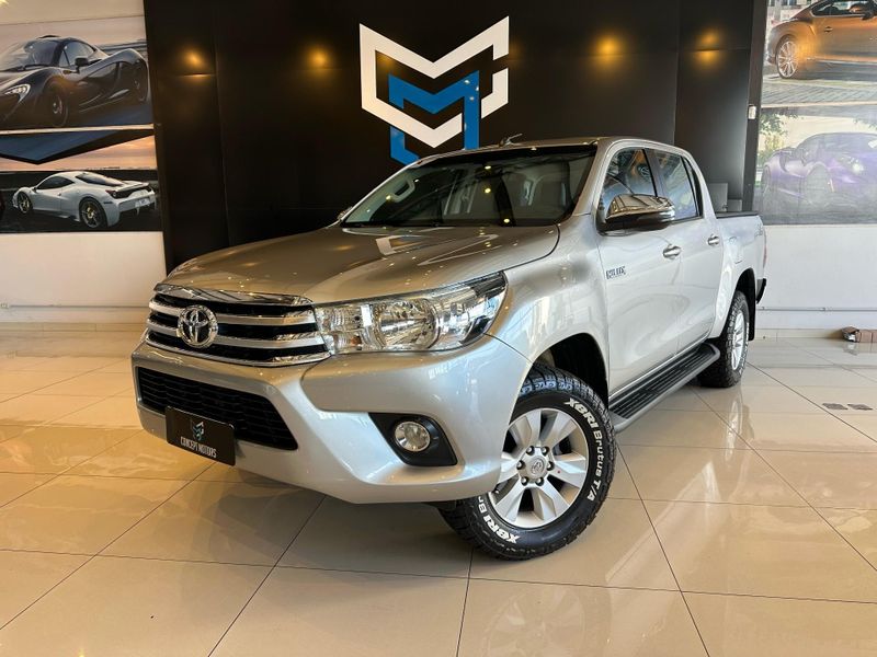Toyota Hilux CD SRV 4×4 2.8 TDI Diesel Aut. 2018/2018 CONCEPT MOTORS PASSO FUNDO / Carros no Vale