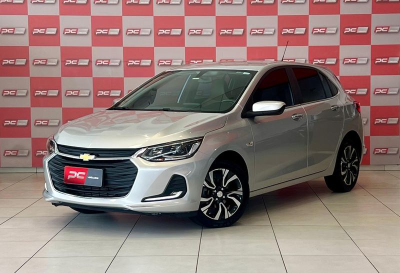 CHEVROLET ONIX HATCH PREM 1.0 12V TB 2023/2023 PC VEÍCULOS SANTA CRUZ DO SUL / Carros no Vale