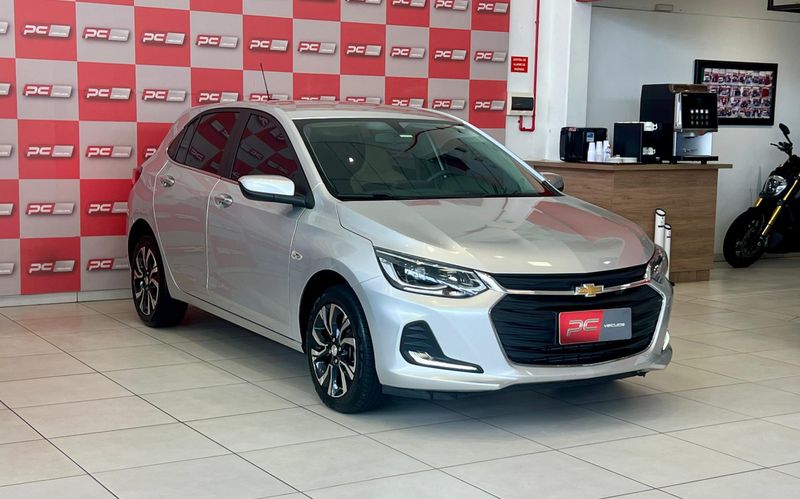 CHEVROLET ONIX HATCH PREM 1.0 12V TB 2023/2023 PC VEÍCULOS SANTA CRUZ DO SUL / Carros no Vale