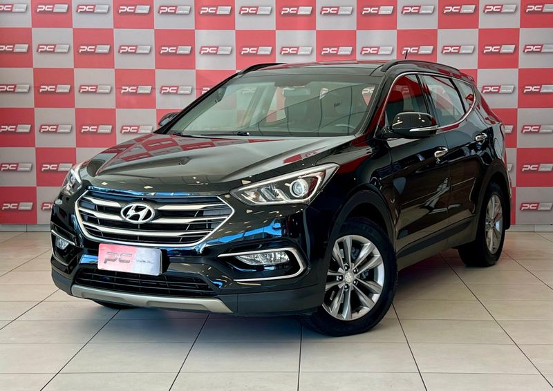 Hyundai Santa Fe/GLS 3.3 V6 4X4 Tiptronic 2015/2016 PC VEÍCULOS SANTA CRUZ DO SUL / Carros no Vale
