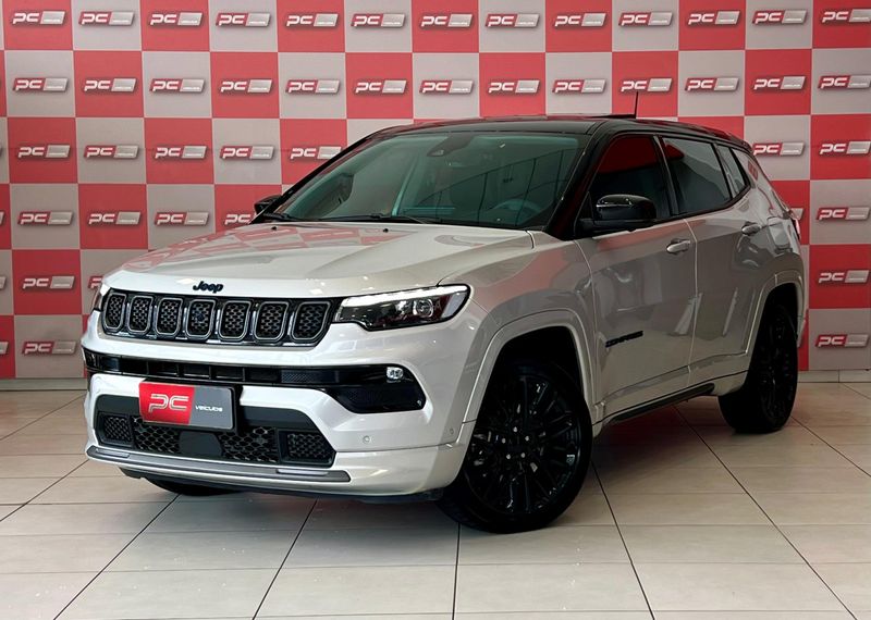 Jeep COMPASS S 1.3 TB 4XE (Híbrido) 2022/2022 PC VEÍCULOS SANTA CRUZ DO SUL / Carros no Vale