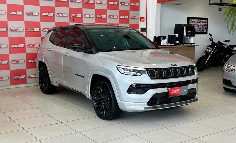 Jeep COMPASS S 1.3 TB 4XE (Híbrido) 2022/2022 PC VEÍCULOS SANTA CRUZ DO SUL / Carros no Vale