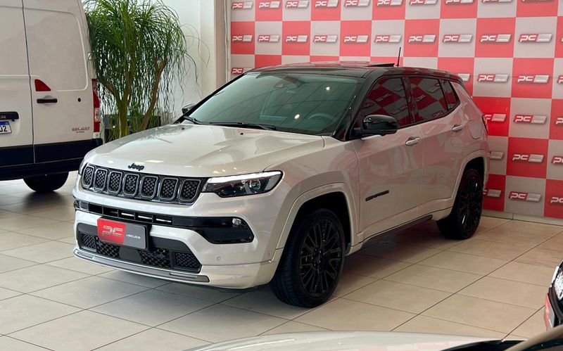 Jeep COMPASS S 1.3 TB 4XE (Híbrido) 2022/2022 PC VEÍCULOS SANTA CRUZ DO SUL / Carros no Vale