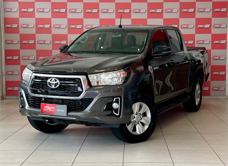 Toyota Hilux CD SR 4×4 2.8 TDI 2020/2020 PC VEÍCULOS SANTA CRUZ DO SUL / Carros no Vale