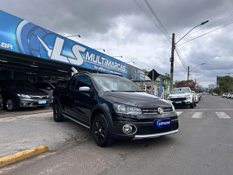 VOLKSWAGEN SAVEIRO CROSS 1.6 T FLEX 16V CE 2015/2015 LS MULTIMARCAS VENÂNCIO AIRES / Carros no Vale