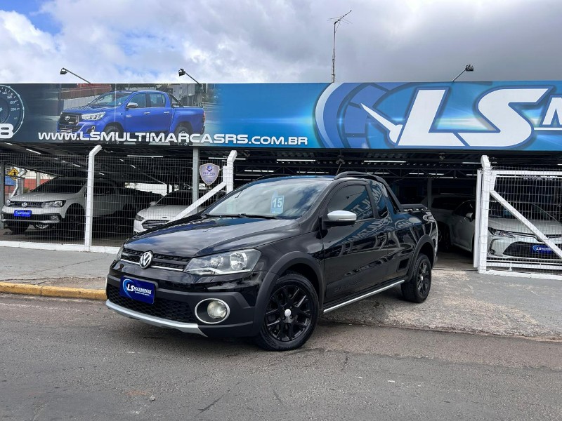 VOLKSWAGEN SAVEIRO CROSS 1.6 T FLEX 16V CE 2015/2015 LS MULTIMARCAS VENÂNCIO AIRES / Carros no Vale