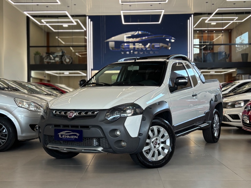 FIAT STRADA 1.8 MPI ADVENTURE CE 16V /2014 LEHMEN VEÍCULOS VENÂNCIO AIRES / Carros no Vale