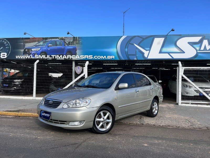 TOYOTA COROLLA XLI 1.8 16V FLEX 2008/2008 LS MULTIMARCAS VENÂNCIO AIRES / Carros no Vale