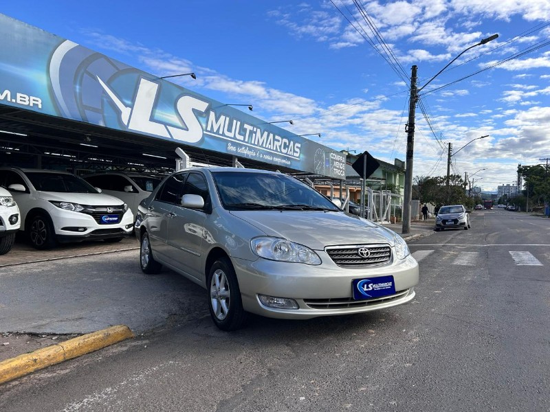 TOYOTA COROLLA XLI 1.8 16V FLEX 2008/2008 LS MULTIMARCAS VENÂNCIO AIRES / Carros no Vale
