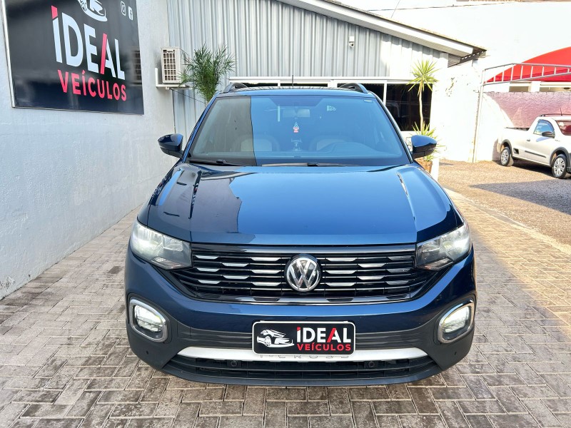 VOLKSWAGEN T-CROSS 1.0 200 TSI /2020 IDEAL VEÍCULOS LAJEADO / Carros no Vale