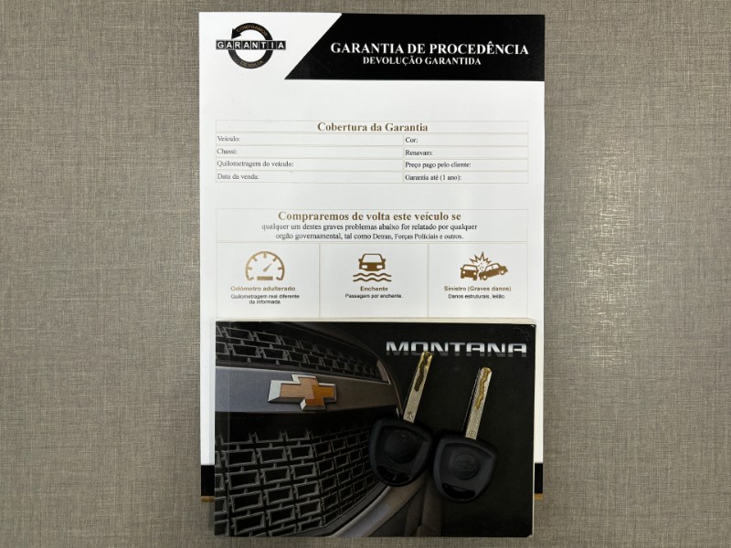 CHEVROLET MONTANA LS 1.4 ECONOFLEX 8V 2P 2012/2013 DUARTE VEÍCULOS PORTO ALEGRE / Carros no Vale