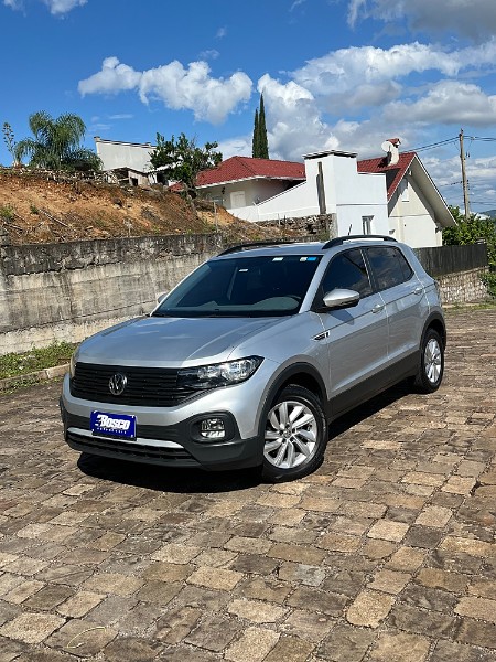 VOLKSWAGEN T-CROSS SENSE 1.0 TURBO AT FLEX 2020/2020 BOSCO AUTOMÓVEIS GUAPORÉ / Carros no Vale