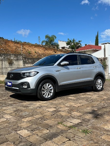 VOLKSWAGEN T-CROSS SENSE 1.0 TURBO AT FLEX 2020/2020 BOSCO AUTOMÓVEIS GUAPORÉ / Carros no Vale