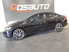 HONDA CIVIC 2.0 LXR 16V FLEX 4P AUTOMÁTICO 2016/2016 ROSAUTO VEÍCULOS VENÂNCIO AIRES / Carros no Vale