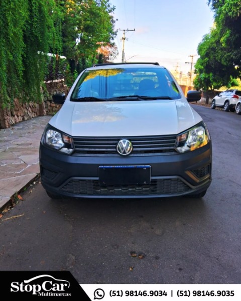 VOLKSWAGEN SAVEIRO ROBUST 1.6 TOTAL FLEX 8V 2020/2020 STOPCAR MULTIMARCAS ESTRELA / Carros no Vale