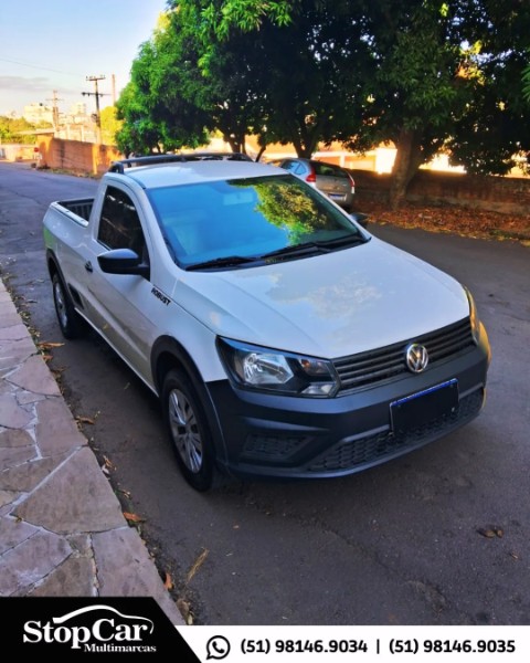 VOLKSWAGEN SAVEIRO ROBUST 1.6 TOTAL FLEX 8V 2020/2020 STOPCAR MULTIMARCAS ESTRELA / Carros no Vale