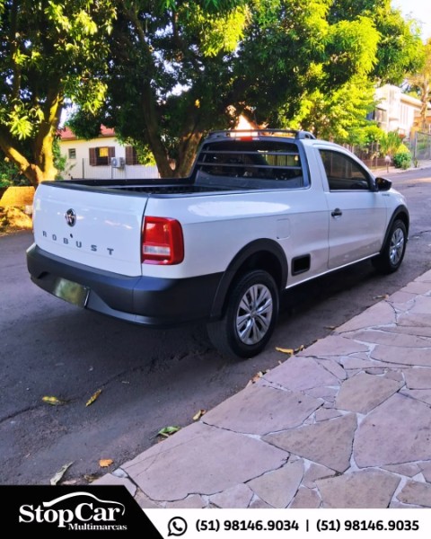 VOLKSWAGEN SAVEIRO ROBUST 1.6 TOTAL FLEX 8V 2020/2020 STOPCAR MULTIMARCAS ESTRELA / Carros no Vale