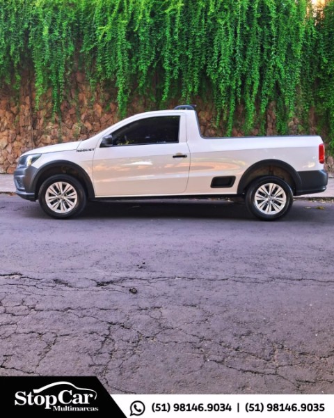 VOLKSWAGEN SAVEIRO ROBUST 1.6 TOTAL FLEX 8V 2020/2020 STOPCAR MULTIMARCAS ESTRELA / Carros no Vale