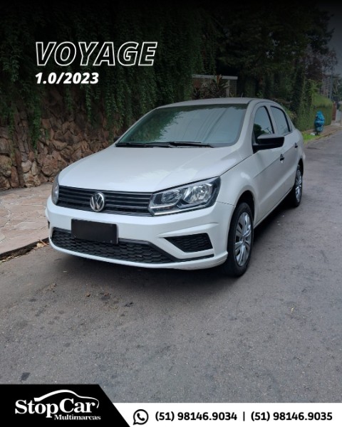 VOLKSWAGEN VOYAGE 1.0 MPI 2023/2023 STOPCAR MULTIMARCAS ESTRELA / Carros no Vale