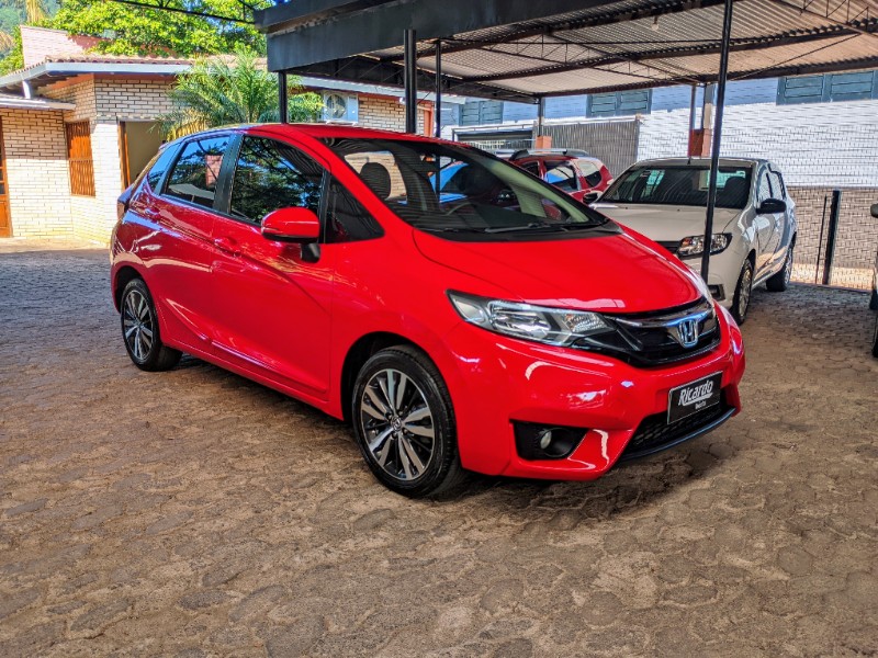 HONDA FIT 1.5 EXL 16V FLEX 4P AUTOMÁTICO 2014/2015 RICARDO VEÍCULOS TEUTÔNIA / Carros no Vale