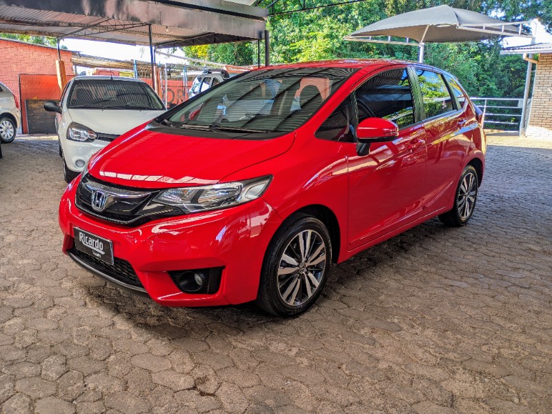 HONDA FIT 1.5 EXL 16V FLEX 4P AUTOMÁTICO 2014/2015 RICARDO VEÍCULOS TEUTÔNIA / Carros no Vale