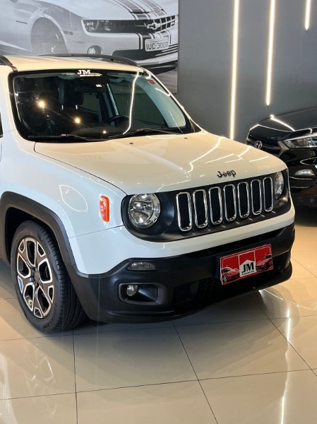 JEEP RENEGADE LONGITUDE 1.8 4X2 FLEX 16V AUT. 2018/2018 JM AUTOMÓVEIS VENÂNCIO AIRES / Carros no Vale