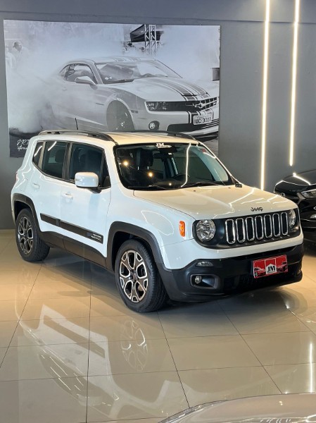 JEEP RENEGADE LONGITUDE 1.8 4X2 FLEX 16V AUT. 2018/2018 JM AUTOMÓVEIS VENÂNCIO AIRES / Carros no Vale