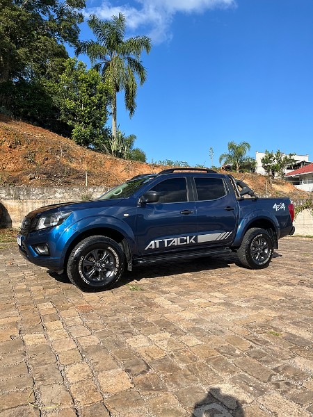 NISSAN FRONTIER 2.3 ATTACK 4X4 CD BI-TURBO 2021/2021 BOSCO AUTOMÓVEIS GUAPORÉ / Carros no Vale