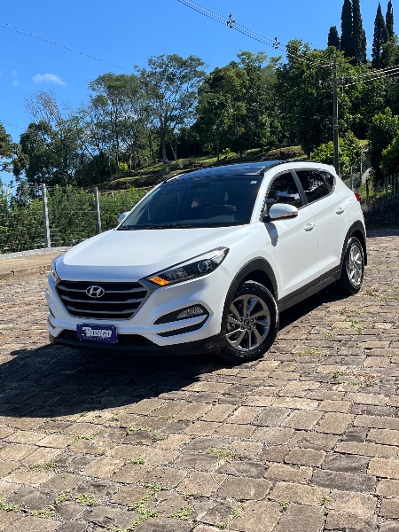 HYUNDAI TUCSON GLS 1.6 TURBO 2019/2019 BOSCO AUTOMÓVEIS GUAPORÉ / Carros no Vale