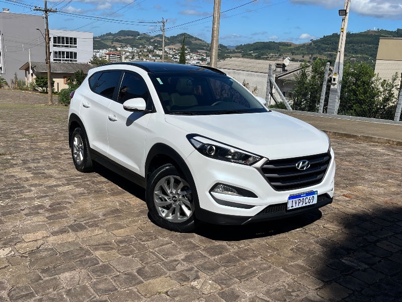 HYUNDAI TUCSON GLS 1.6 TURBO 2019/2019 BOSCO AUTOMÓVEIS GUAPORÉ / Carros no Vale