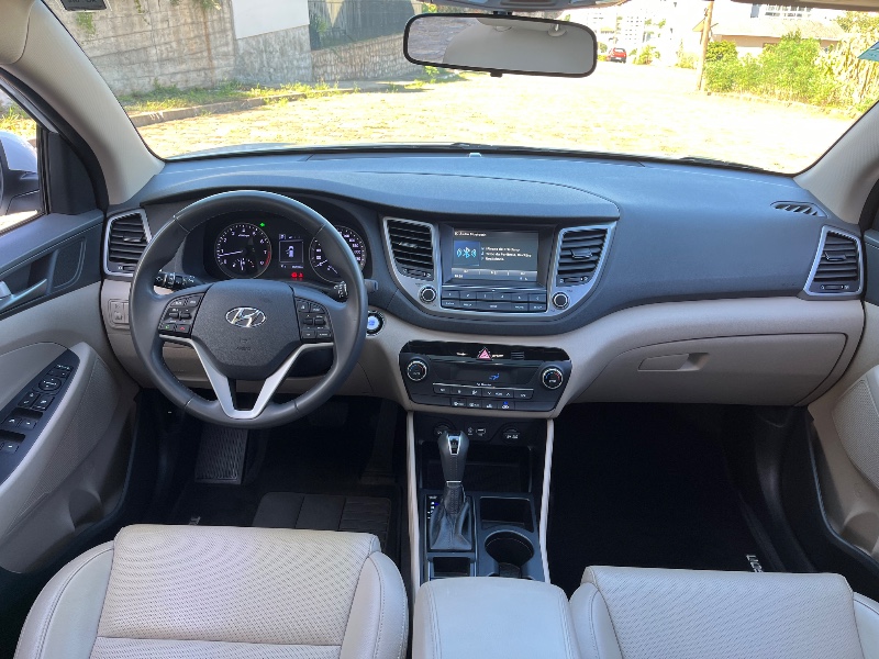 HYUNDAI TUCSON GLS 1.6 TURBO 2019/2019 BOSCO AUTOMÓVEIS GUAPORÉ / Carros no Vale