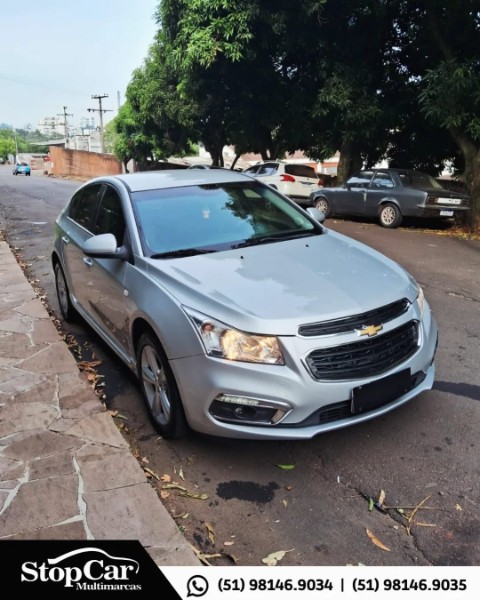 CHEVROLET CRUZE HB SPORT LT 1.8 16V FLEXP. 5P AUT 2016/2016 STOPCAR MULTIMARCAS ESTRELA / Carros no Vale