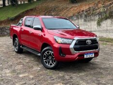 TOYOTA HILUX 2.8 SRV 4X4 CD 16V DIESEL 4P AUTOMÁTICO 2022/2022 BOSCO AUTOMÓVEIS GUAPORÉ / Carros no Vale