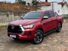 TOYOTA HILUX 2.8 SRV 4X4 CD 16V DIESEL 4P AUTOMÁTICO 2022/2022 BOSCO AUTOMÓVEIS GUAPORÉ / Carros no Vale