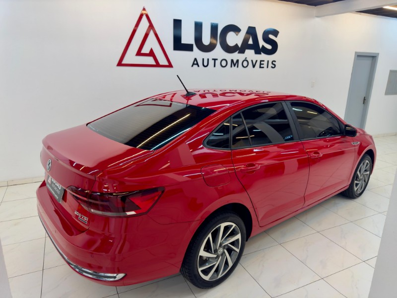 VOLKSWAGEN VIRTUS 1.0 200 TSI HIGHLINE 2019/2019 LUCAS AUTOMÓVEIS BOM RETIRO DO SUL / Carros no Vale