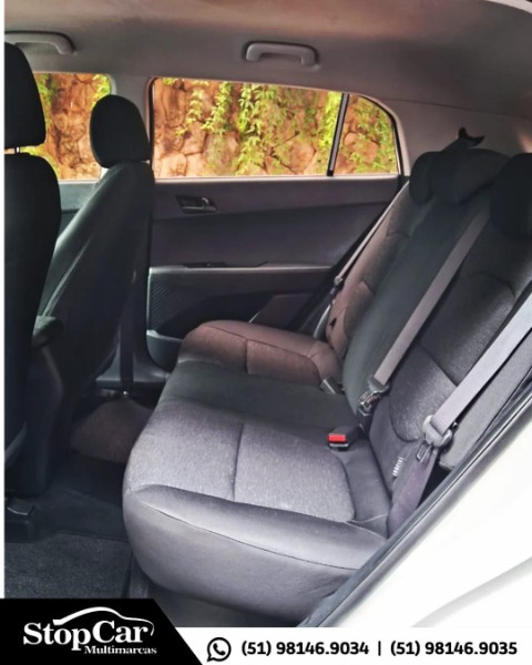 HYUNDAI CRETA 1.6 16V FLEX ATTITUDE AUTOMÁTICO 2020/2020 STOPCAR MULTIMARCAS ESTRELA / Carros no Vale