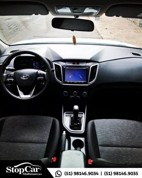 HYUNDAI CRETA 1.6 16V FLEX ATTITUDE AUTOMÁTICO 2020/2020 STOPCAR MULTIMARCAS ESTRELA / Carros no Vale