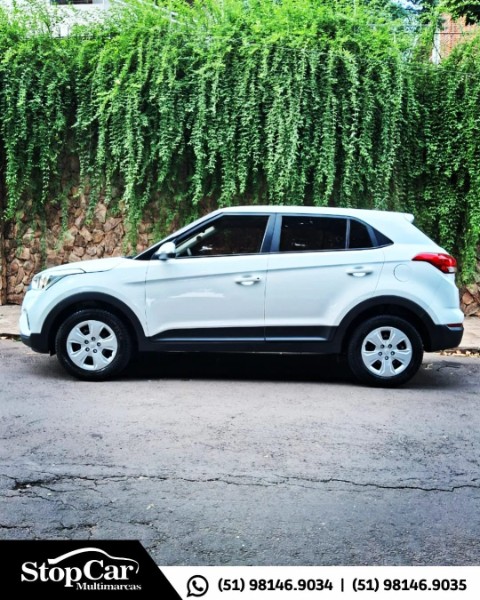 HYUNDAI CRETA 1.6 16V FLEX ATTITUDE AUTOMÁTICO 2020/2020 STOPCAR MULTIMARCAS ESTRELA / Carros no Vale