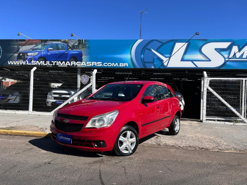CHEVROLET AGILE LT 1.4 MPFI 8V FLEXPOWER 2010/2010 LS MULTIMARCAS VENÂNCIO AIRES / Carros no Vale
