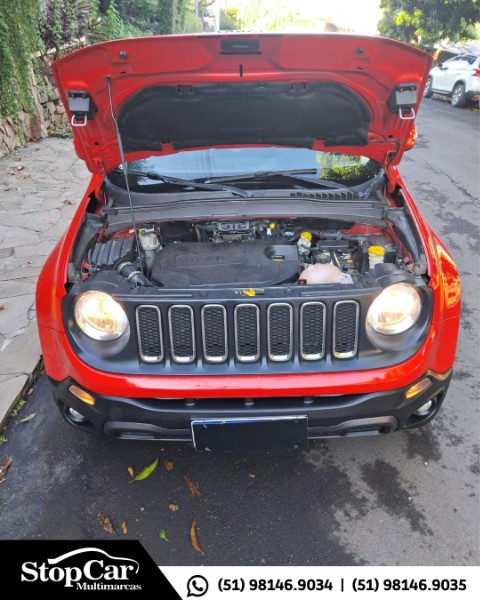 JEEP RENEGADE 2.0 16V TURBO LONGITUDE 4X4 2016/2016 STOPCAR MULTIMARCAS ESTRELA / Carros no Vale