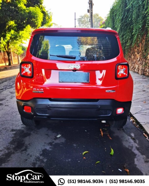 JEEP RENEGADE 2.0 16V TURBO LONGITUDE 4X4 2016/2016 STOPCAR MULTIMARCAS ESTRELA / Carros no Vale