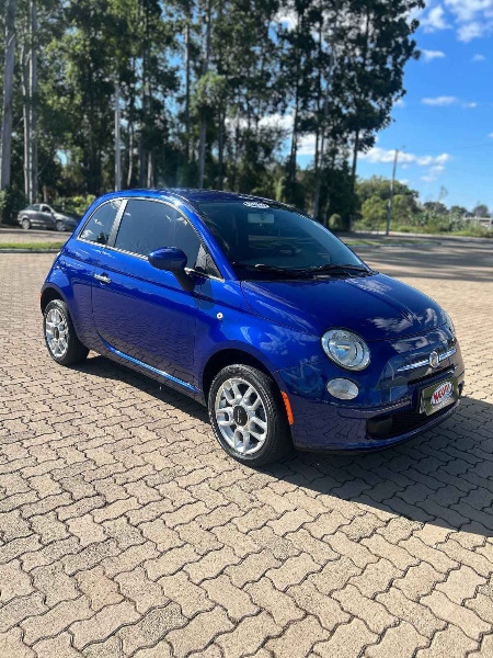 FIAT 500 1.4 CULT 8V 2012/2012 NEURI VEÍCULOS LAJEADO / Carros no Vale