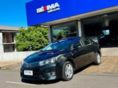 TOYOTA COROLLA GLI 1.8 2015/2016 SÉTIMA VEÍCULOS GUAPORÉ / Carros no Vale