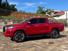 TOYOTA HILUX 2.8 SRV 4X4 CD 16V DIESEL 4P AUTOMÁTICO 2022/2022 BOSCO AUTOMÓVEIS GUAPORÉ / Carros no Vale