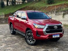 TOYOTA HILUX 2.8 SRV 4X4 CD 16V DIESEL 4P AUTOMÁTICO 2022/2022 BOSCO AUTOMÓVEIS GUAPORÉ / Carros no Vale