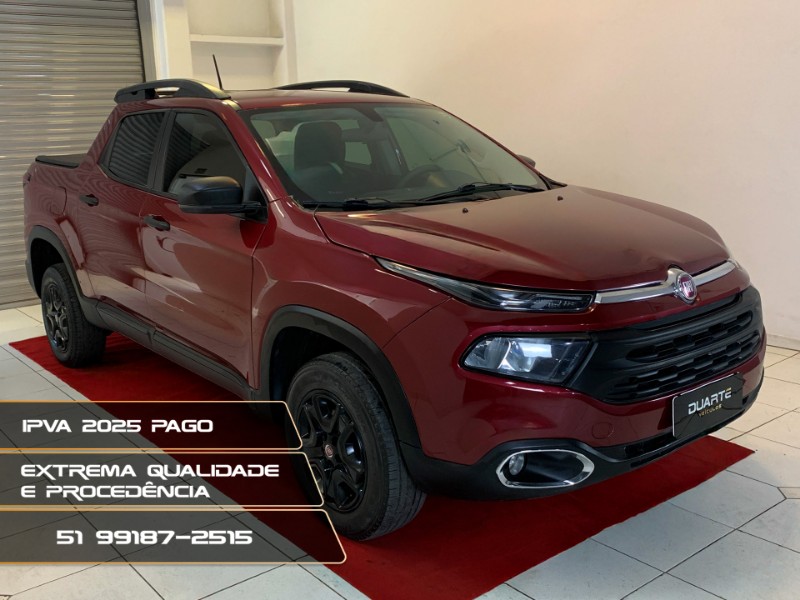 FIAT TORO FREEDOM 1.8 AT6 FLEX 4P 2016/2017 DUARTE VEÍCULOS PORTO ALEGRE / Carros no Vale